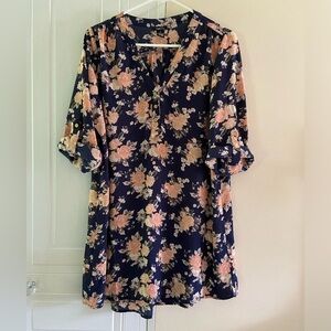 Rue21 tunic floral‎ dress XL